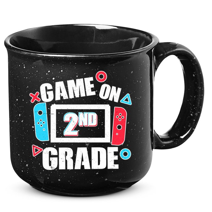 Funny Game On 2nd Second Grade 15oz Campfire Ceramic Mug