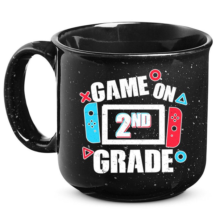 Funny Game On 2nd Second Grade 15oz Campfire Ceramic Mug