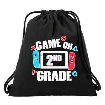 Funny Game On 2nd Second Grade Drawstring Bag