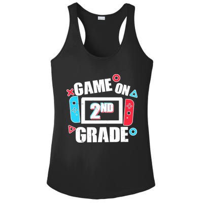 Funny Game On 2nd Second Grade Ladies PosiCharge Competitor Racerback Tank