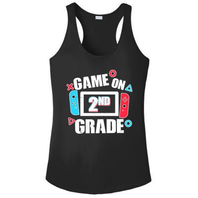 Funny Game On 2nd Second Grade Ladies PosiCharge Competitor Racerback Tank