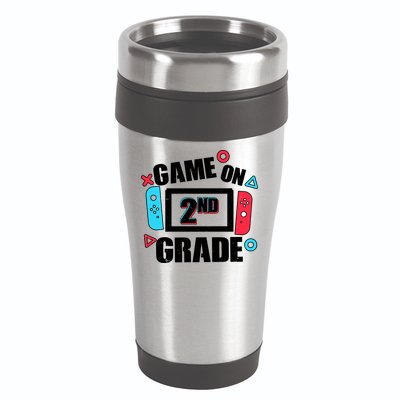 Funny Game On 2nd Second Grade 16oz Travel Tumbler