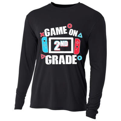 Funny Game On 2nd Second Grade Cooling Performance Long Sleeve Crew