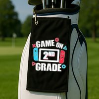 Funny Game On 2nd Second Grade Golf Towel