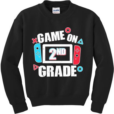 Funny Game On 2nd Second Grade Kids Sweatshirt