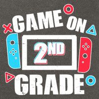 Funny Game On 2nd Second Grade Cotton Canvas Backpack