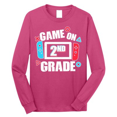 Funny Game On 2nd Second Grade Long Sleeve Shirt
