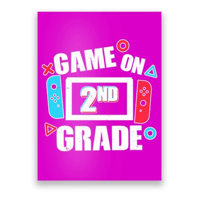 Funny Game On 2nd Second Grade Poster