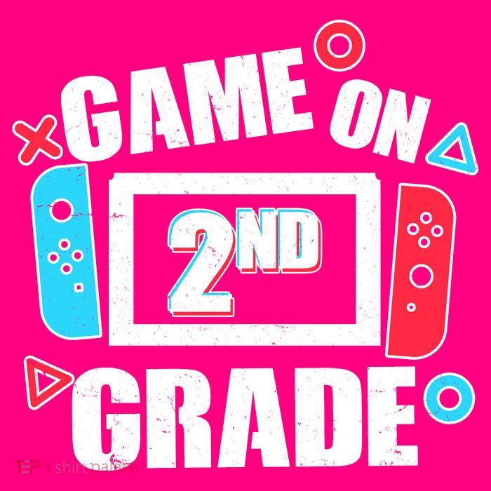 Funny Game On 2nd Second Grade Poster