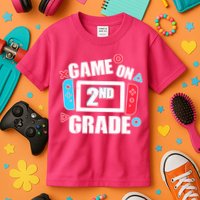 Funny Game On 2nd Second Grade Kids T-Shirt