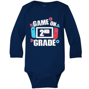 Funny Game On 2nd Second Grade Baby Long Sleeve Bodysuit