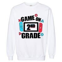 Funny Game On 2nd Second Grade Garment-Dyed Sweatshirt