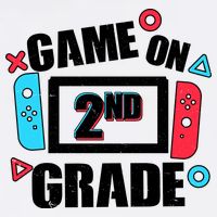 Funny Game On 2nd Second Grade Garment-Dyed Sweatshirt