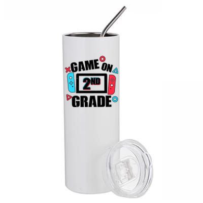 Funny Game On 2nd Second Grade Stainless Steel Tumbler