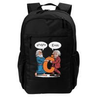 Funny Geek Outfit Nerd Costume Pythagoras Vs Einstein Daily Commute Backpack