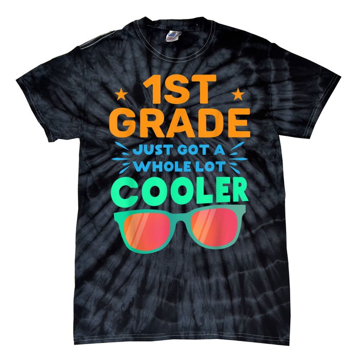 First grader outfit back to school gift for 1st grade Tie-Dye T-Shirt