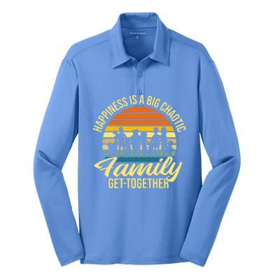 Funny Group Outfit Big Family Reunion Family Party Silk Touch Performance Long Sleeve Polo