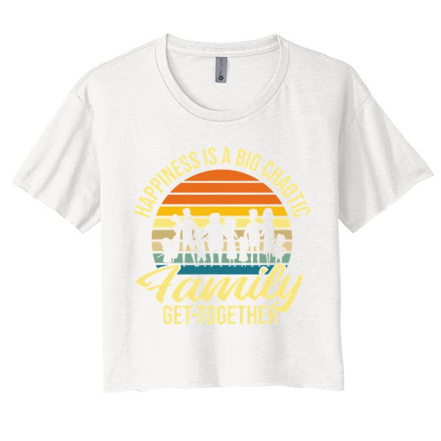 Funny Group Outfit Big Family Reunion Family Party Crop Top
