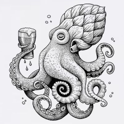 Funny Graphic Octopus T-Shirt