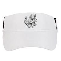 Funny Graphic Octopus Adult Drive Performance Visor