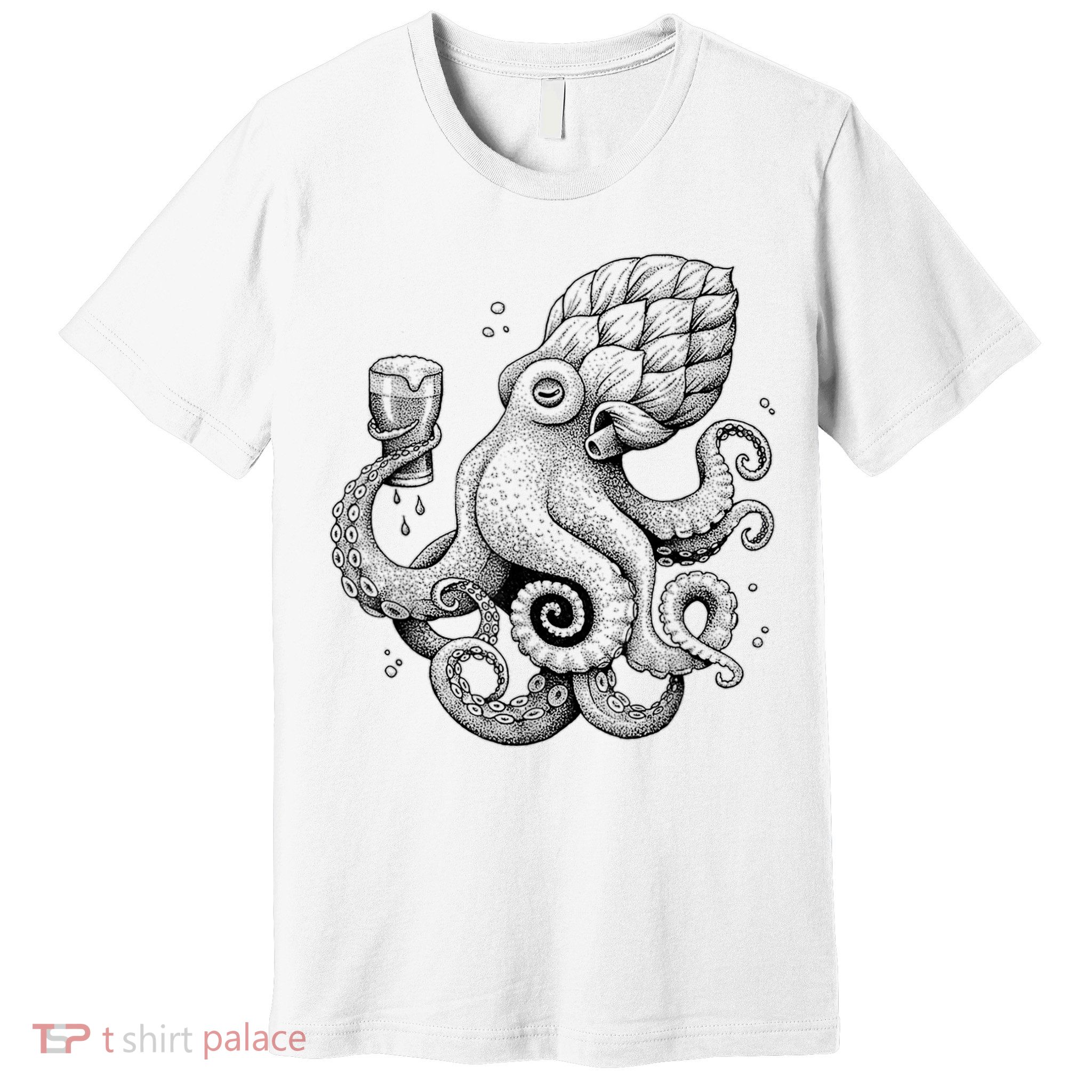 Funny Graphic Octopus Premium T-Shirt