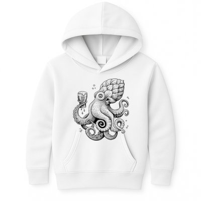 Funny Graphic Octopus Kids Hoodie