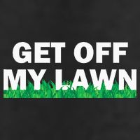 Funny Get Off My Lawn Quote Landscaping Gardening 11oz C Handle Ceramic Mug