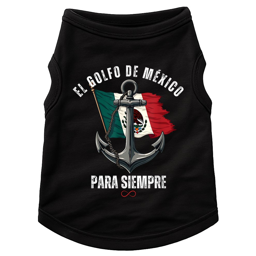 Forever Gulf Of Mexico Falg 1550 Liberal El Golfo De Mexico Doggie Tank