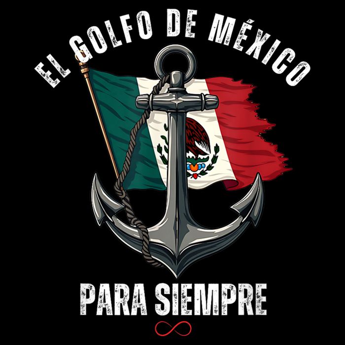 Forever Gulf Of Mexico Falg 1550 Liberal El Golfo De Mexico Toddler T-Shirt