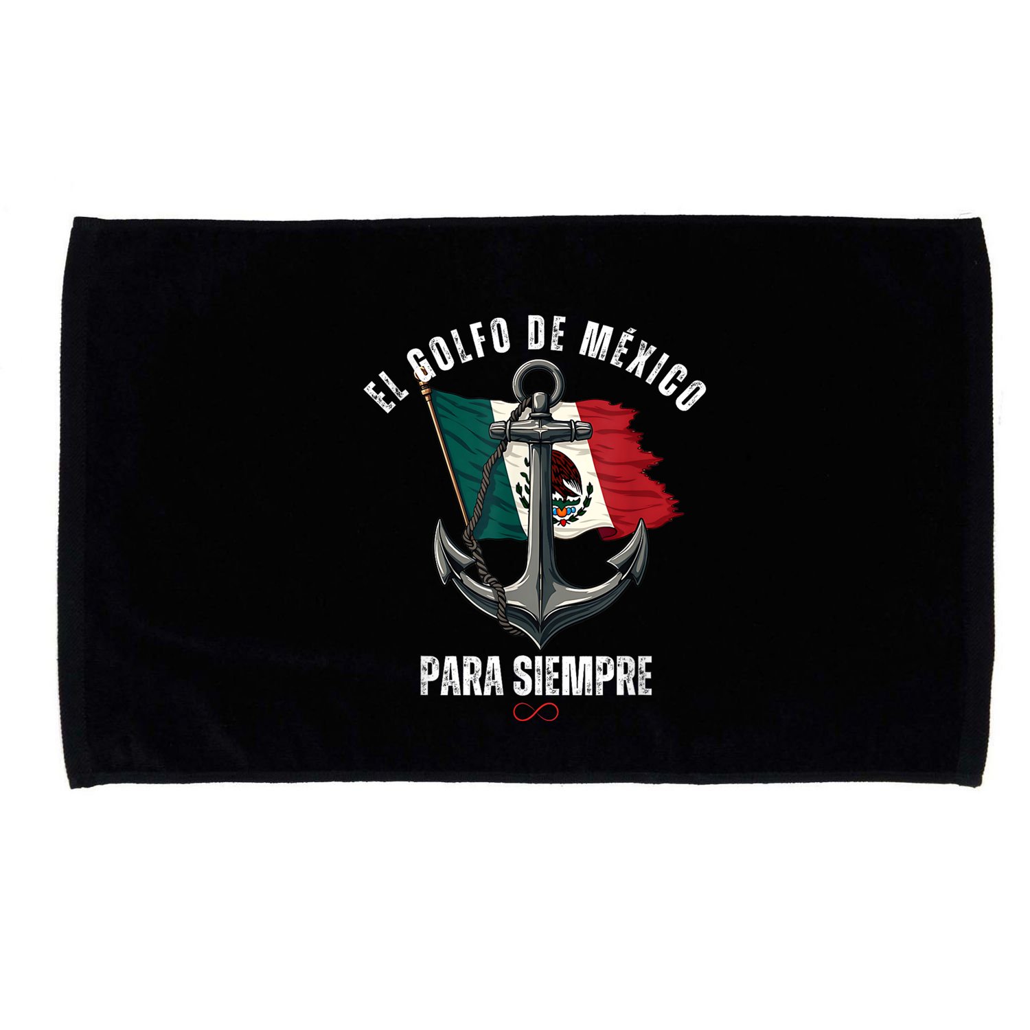 Forever Gulf Of Mexico Falg 1550 Liberal El Golfo De Mexico Microfiber Hand Towel
