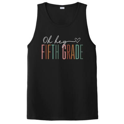 Fifth Grade Oh Hey Retro Back To School 5th Grade PosiCharge Competitor Tank