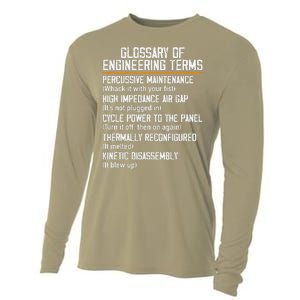 Funny Glossary Of Engineering Terms For Engineering Student Cooling Performance Long Sleeve Crew