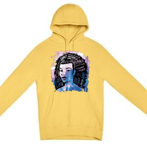 Feminist Girl Power Quote Premium Pullover Hoodie