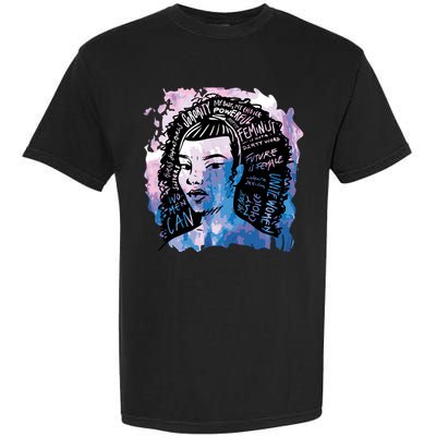 Feminist Girl Power Quote Garment-Dyed Heavyweight T-Shirt