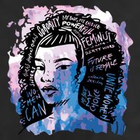 Feminist Girl Power Quote Beanie