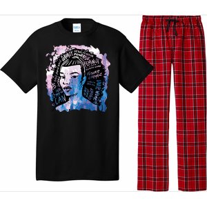 Feminist Girl Power Quote Pajama Set