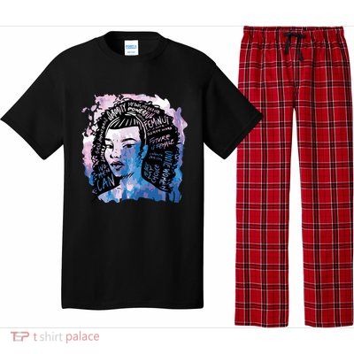 Feminist Girl Power Quote Pajama Set