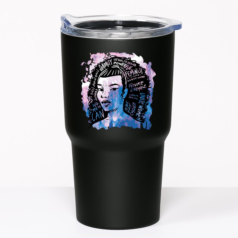 Feminist Girl Power Quote Tumbler