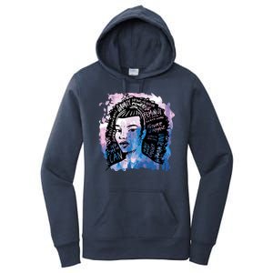 Feminist Girl Power Quote Women's Pullover Hoodie