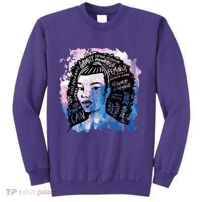 Feminist Girl Power Quote Sweatshirt