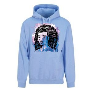 Feminist Girl Power Quote Unisex Surf Hoodie