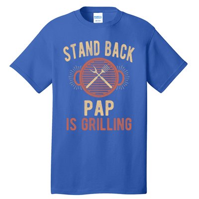 Funny Grilling Pap Bbq Pap Grandpa Cool Gift Tall T-Shirt