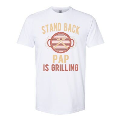 Funny Grilling Pap Bbq Pap Grandpa Cool Gift Softstyle CVC T-Shirt