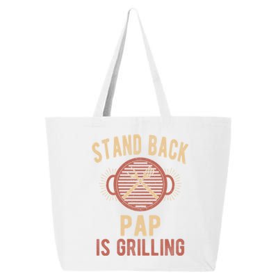 Funny Grilling Pap Bbq Pap Grandpa Cool Gift 25L Jumbo Tote