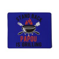 Funny Grilling Papou Bbq Papou Grandpa Great Gift Mousepad