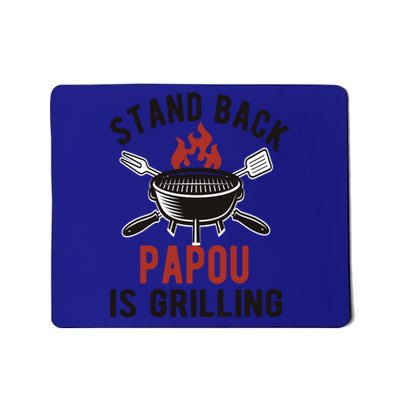 Funny Grilling Papou Bbq Papou Grandpa Great Gift Mousepad