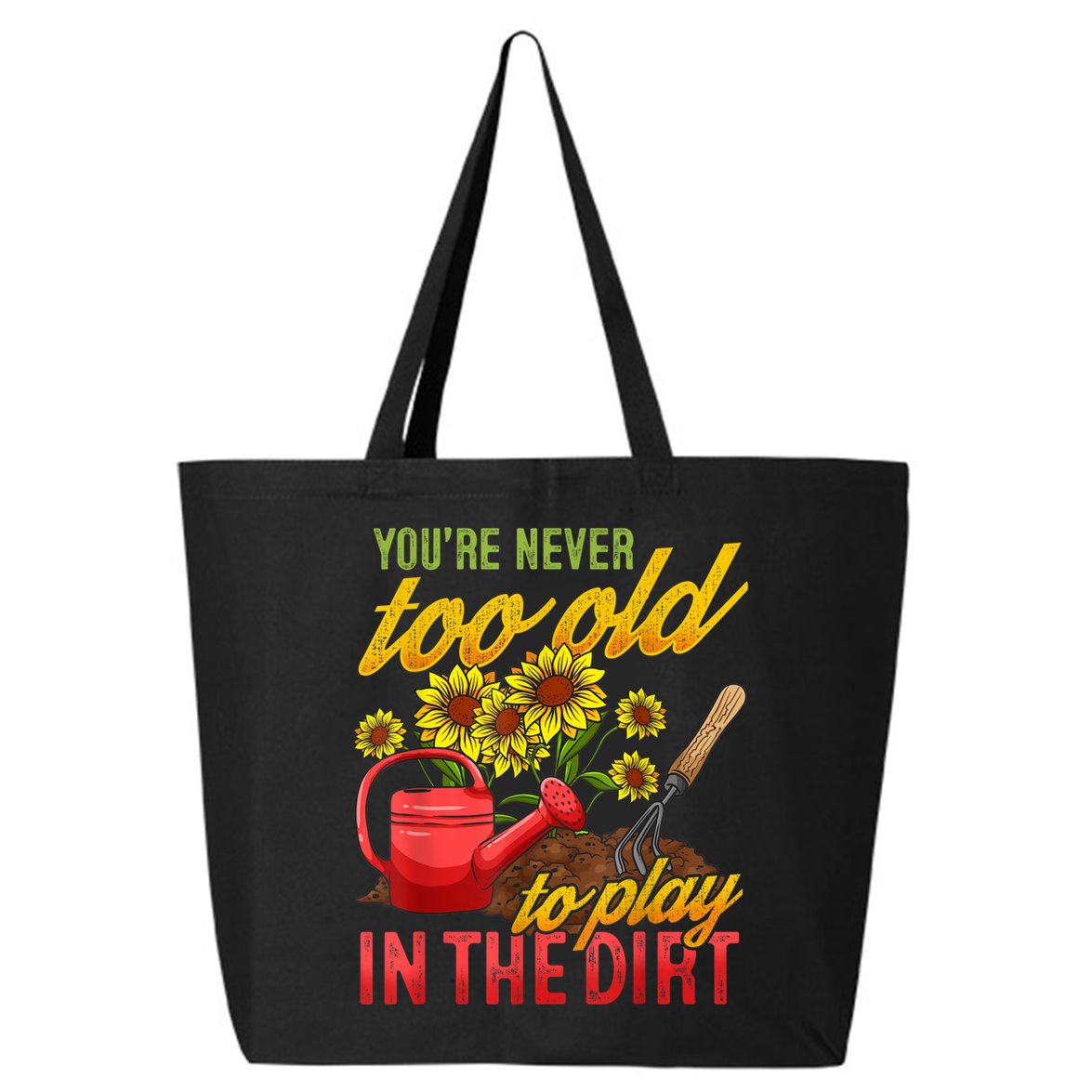Funny Gardening Plants Gardener Gift 25L Jumbo Tote