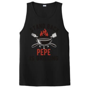 Funny Grilling Pepe Bbq Pepe Grandpa Gift PosiCharge Competitor Tank