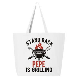 Funny Grilling Pepe Bbq Pepe Grandpa Gift 25L Jumbo Tote