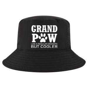 Funny Grand Paw Like A Regular Grandpa But Cooler Lovers Gift Cool Comfort Performance Bucket Hat